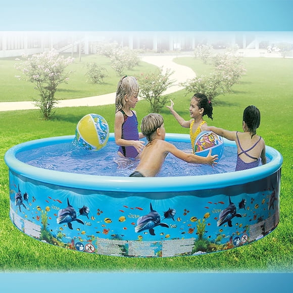 EASTIN Children Outdoor Pool Baby Splash Water Summer Swimming Pool Kiddie Pool-3 Person