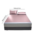thumbnail image 2 of PRETXORVE Ice Silk Cool for Naked Sleeping In Summer Conditioning Washable Folding Mattress Cover Soft, 2 of 5