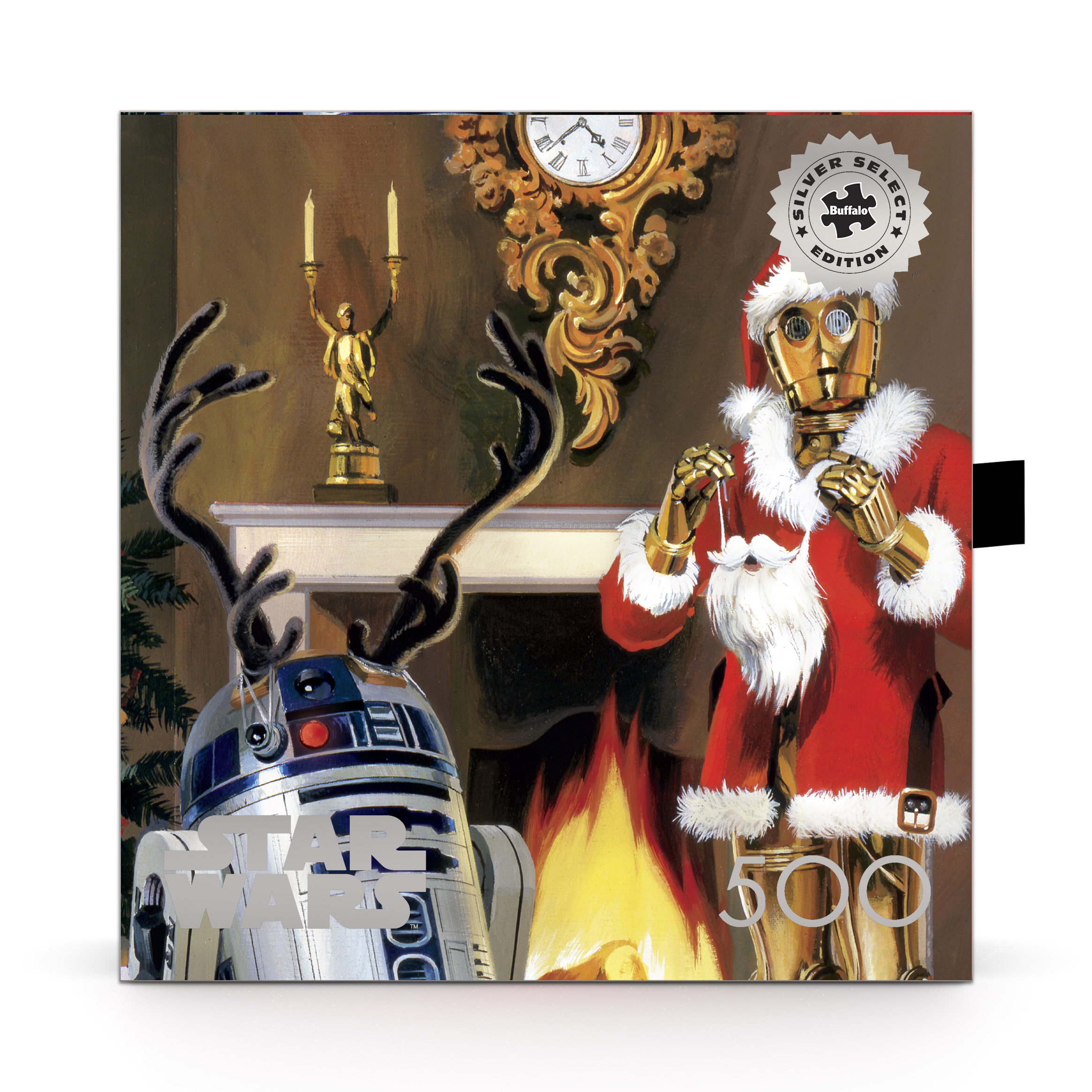 Puzzle à emboîtement de 500 pièces All I Want for Christmas de Buffalo Games pour adulte à partir de 14 ans