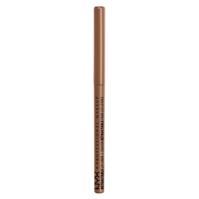 NYX Professional Makeup Mechanical lip Pencil in Nude, a twist-up lip liner with creamy, richly pigmented formula for long-lasting wear, suitable for defining lips and creating precise contours.