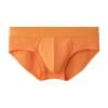 KHONTS Caleçons pour Hommes, Couleur Unie, sous-Vêtements Athlétiques Respirants, Jockstrap Doux, sous-Vêtements pour Sport et Gym, Orange G