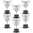 thumbnail image 5 of KAKOWELY small trophy 6pcs Small Trophy Model Handheld Plastic Trophy Prop Winner Reward Trophy Adornment3.23"X1.97"X1.77", 5 of 5