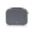 thumbnail image 1 of Swan Nordic 2 Slice Toaster - Grey, 1 of 8