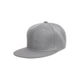 thumbnail image 1 of Top Headwear Casquette Snapback Réglable à Visière Plate - Gris Pâle, 1 of 2