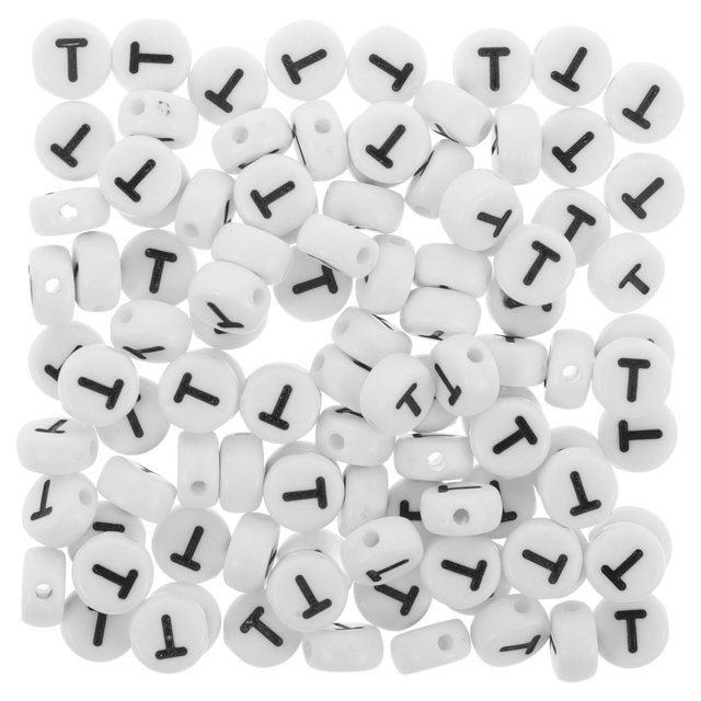 500pcs Bracelet Beads Multi-functional Letter Beads DIY Loose Beads Crafting Beads Letter Bead