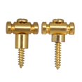 thumbnail image 3 of Milaget 2 Piece String Guides with Screws String Retainer Guides Hardware Wear Resistant Gold, 3 of 9