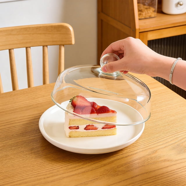 EGNMCR Kitchen Gadgets, Kitchen Accessories, Kitchen Utensils, Kitchen Tool Microwave Splatter Cover Microwave Cover Microwave Cover For Food Glass Microwave Cover For Food glass cover