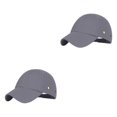 thumbnail image 4 of VONKY Casquette de Baseball à Grand Application, Ajustement Réglable, Cadeaux, Casquettes de Sécurité, Gris 2Ensemble, 4 of 6