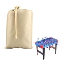 thumbnail image 2 of 142x132x38cm Housse de Table Imperméable Billard Anti-Poussière Housse de Protection Accessoiresbeige, 2 of 11