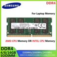 thumbnail image 1 of Mémoire DDR4 SODIMM RAM pour Ordinateur Portable Intel CPU Ou AMD CPU 4 Go 8 Go 16 Go 3200 2666 2400 RAM Haute Performance Mémoire Portable 4 Go 2400 pour AMD, 1 of 5