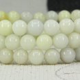 thumbnail image 4 of Bracelet Extensible Unisexe en Perles Rondes de 6 mm en Jaspe Ivoire Naturel, 4 of 4