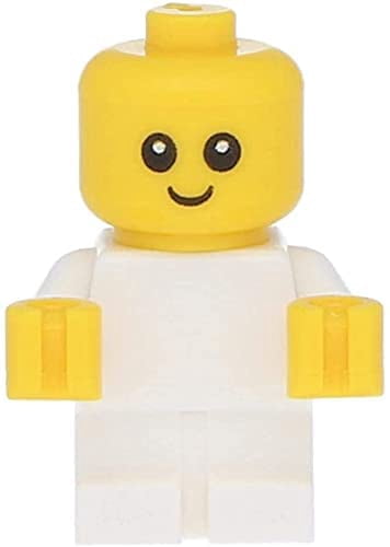 LEGO City: Baby Minifig with White Outfit (Very Small)