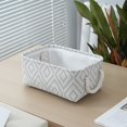 thumbnail image 2 of Foldable Fabric Storage Basket, Collapsible Cloth Organizer for Bedroom or Nursery, 2 of 6
