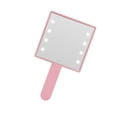 thumbnail image 2 of Langgg Makeup Mirror with LED Light Compact Cosmetic Mirror Small for Salon Home Pink, 2 of 9