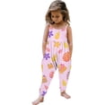 thumbnail image 2 of TIMIFIS Combinaison Sans Manches pour Bébé Fille, Imprimé Œufs de Pâques, Tenue d'Été - 3-4 Ans, 2 of 6