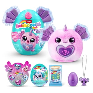 Rainbocorns Axolotlcorn Surprise par ZURU, Jouet en peluche collectible pour filles 3+ (Les couleurs peuvent varier)