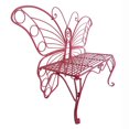 thumbnail image 4 of Banc de Jardin en Métal Papillon Rose de 60 Po, 4 of 5