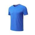 thumbnail image 1 of Besolor Mens Short Sleeve Shirts Summer Quick Dry Wicking Athletic Running Gym Workout Casual Basic Tee Tops, 1 of 7