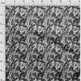 thumbnail image 4 of oneOone Velvet Gray Fabric Abstract Sewing Material Print Fabric By The Yard 58 Inch Wide, 4 of 4