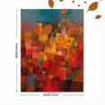 thumbnail image 3 of Qisvanset Bauhaus Geometric Art Canvas Print 12x16 Inch Entryway Decor, 3 of 8