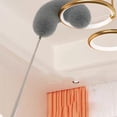 thumbnail image 2 of Feather Dusters for Cleaning, Chicken Feather Duster Electrostatic Dusting Dirt Sweeping Telescopic Pole Cleaning Dirt Ceiling High Place Cleaner Gods Dusters for Cleaning, 2 of 6