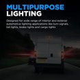 thumbnail image 2 of Wagner Lighting Tail Light Bulb 1157 Standard Series; OE Replacement; Clear; Single, 2 of 3