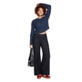 thumbnail image 2 of George Women's Cropped Crew Neckline Sweater, 2 of 6