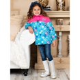 thumbnail image 3 of Rugged Bear Girls' Winter Jacket Hooded Coat Outwear, 3 of 7
