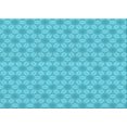 thumbnail image 1 of Ahgly Tapis Rectangulaire Lavable en Machine Intérieur Transitionnel Turquoise Foncé Vert, 6 Pieds x 9 Pieds, 1 of 7