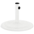 thumbnail image 1 of vidaXL Umbrella Base White 45x45x30 cm Cast Iron, 1 of 5