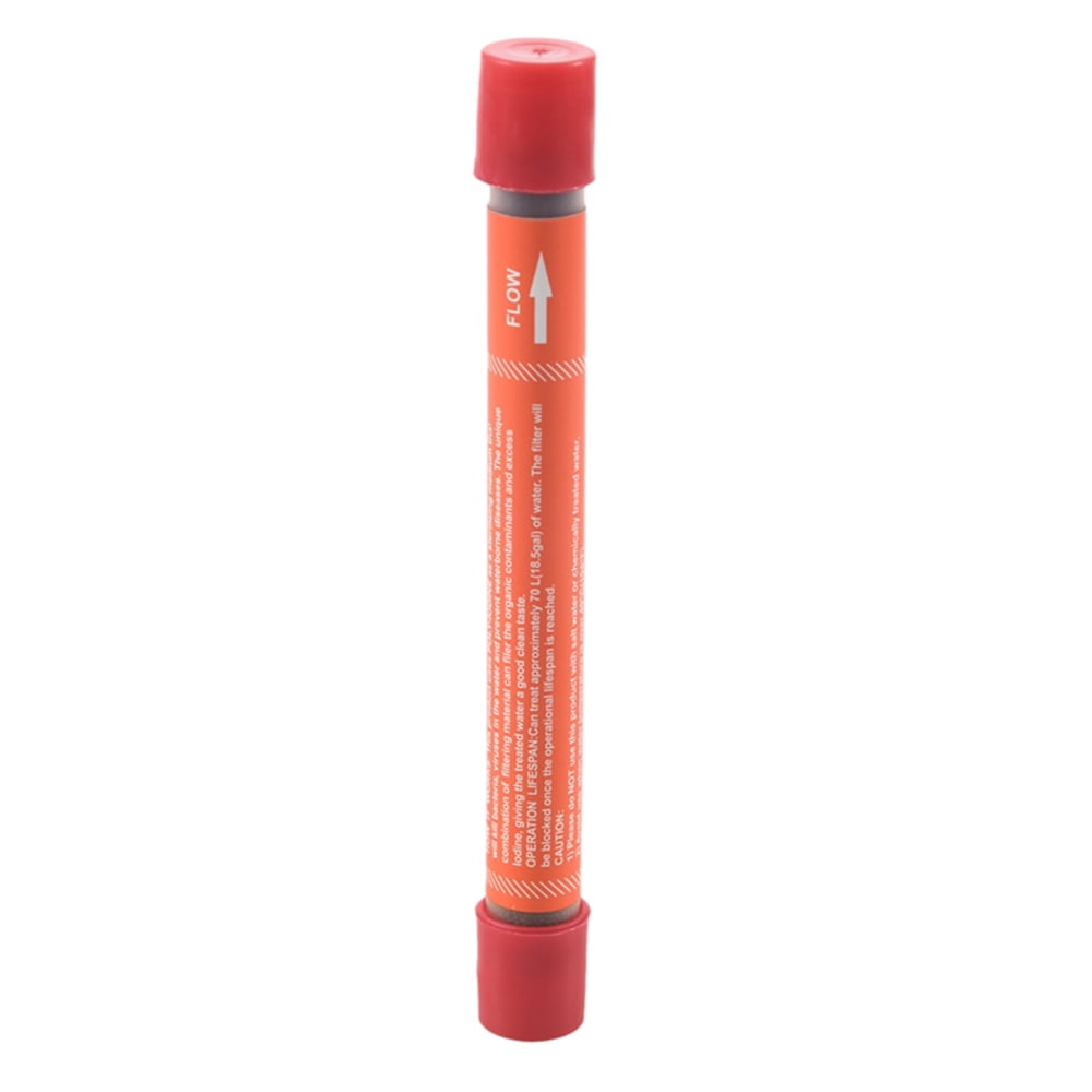 Mini Système de Filtration d'Eau Extérieur Purificateur d'Eau Filtre à Eau pour Camping Randonnée Urgence Pêche