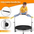 thumbnail image 2 of SereneLife Trampoline de Sport de Saut Aérobique Portable Pro de 40 Pouces, Format Adulte, 2 of 6