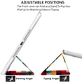thumbnail image 3 of DuraSafe Cases iPad PRO 12.9 Inch 4th 5th 6th [ Pro 12.9 4 5 6 ] MY3K2LL/A MY3J2LL/A MY2H2LL/A MY2J2LL/A TriFold Printed PC Lightweight Protective Clear Back Cover - Color Grid, 3 of 8