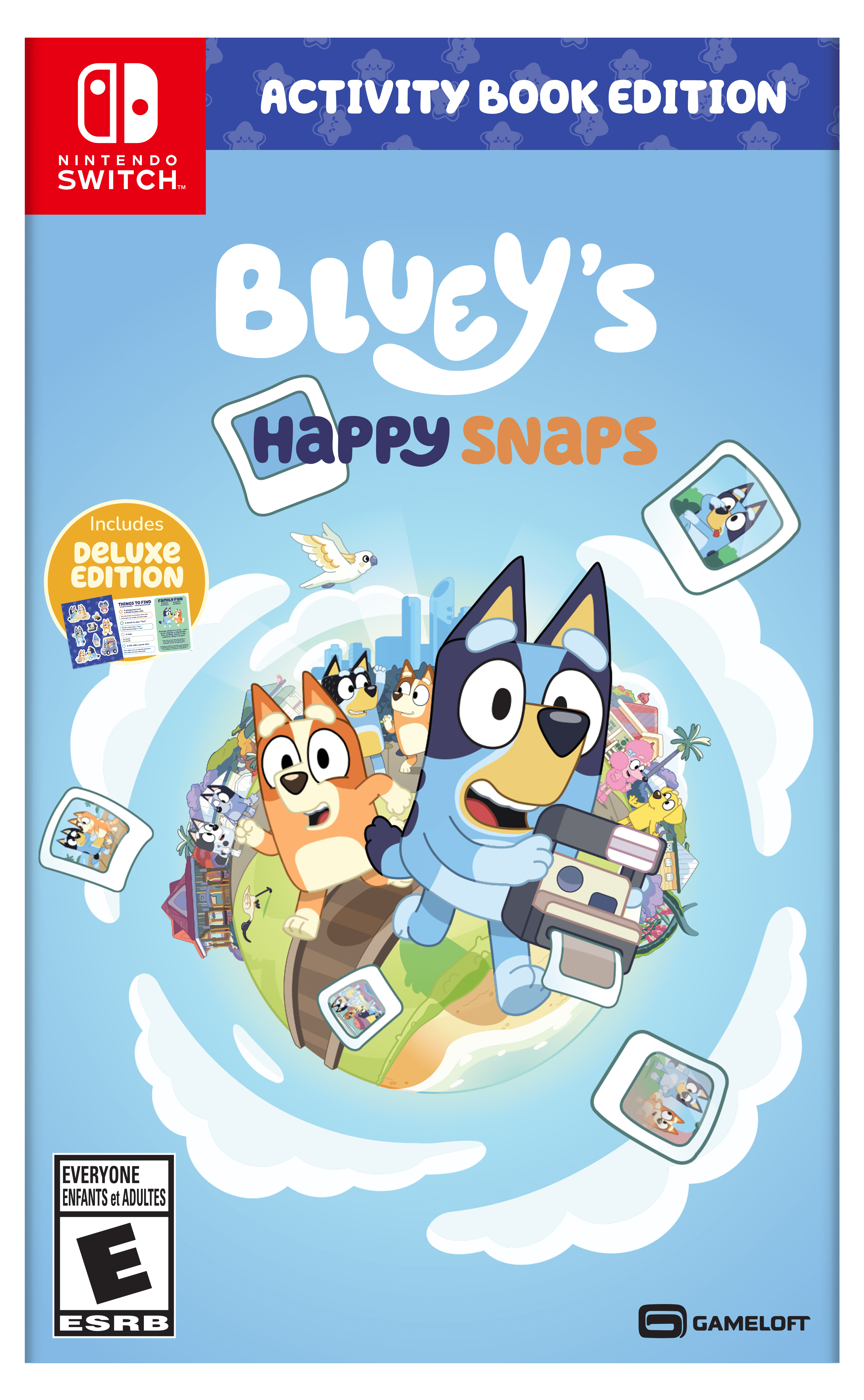 Bluey's Happy Snaps: Activity Book Edition (Nintendo Switch)