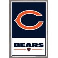 thumbnail image 1 of NFL Chicago Bears - Logo 21 Wall Poster, 22.375" x 34" Framed, 1 of 4