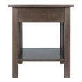 thumbnail image 2 of Winsome Stafford End Table, Oyster Gray, 2 of 9