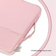 thumbnail image 1 of mmirethe Laptop Sleeve Case Notebook Protective Handbag Zipper Closure Nylon Computer Carrying Bag Protector For Tablet Pouch Pink 12.9-13 inch, 1 of 6
