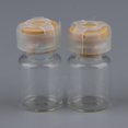 thumbnail image 2 of 20pcs Empty Sterile Glass Sealed Serum Vials 5 Liquid Containers Yellow, 2 of 5