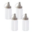 thumbnail image 3 of S SERENABLE 4Pcs Small Bottles Portable Food Storage Container Seasoning Bottles Bottle Gray, 3 of 9