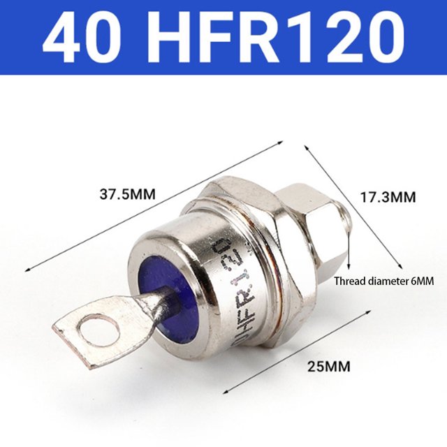 1 Pce 85A/40A/25A 1200V Anode Positive/négative Diode de Montage Redresseur