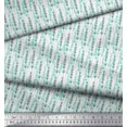 thumbnail image 2 of Soimoi Georgette Viscose Fabric Lavender Shirting Printed Craft Fabric by The Yard 42 Inch Wide, 2 of 3