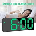 thumbnail image 2 of RYGRZJ Digital Alarm Clock, LED Alarm Clock for Bedroom, Electronic Desktop Clock with Large Display, Adjustable Brightness and Snooze Model for Bedroom, Desk, Office, 2 of 8