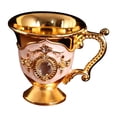 thumbnail image 1 of Wzzjkit Household Essentials Household Metal White Wine Glass Alloy Pattern Gemstoned Decoration Classical Wineware Many Options To Choose From, 1 of 1