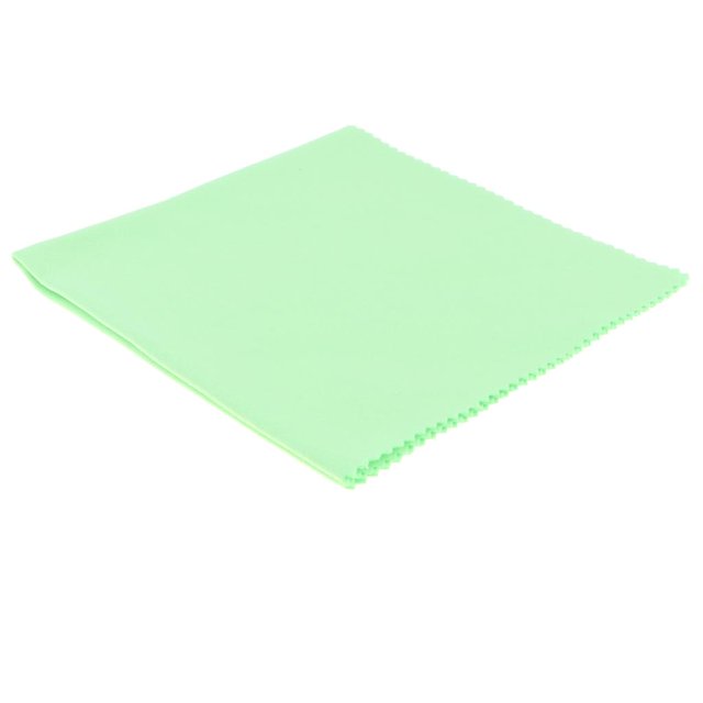 MERIGLARE Guitar Violin Piano Cleaning Cloth Micro fibre Instruments Cleaner 24.5 x 24.5cm Green