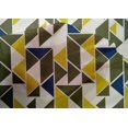 thumbnail image 4 of oneOone Cotton Silk Fabric Parallelogram & Triangle Geometric Print Sewing Fabric BTY 42 Inch Wide, 4 of 4