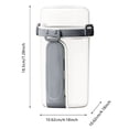 thumbnail image 3 of Glass&Bottle Yogurt Cups With Lids And Spoons for Overnight Oats Containers 28 Oz Reusable Breakfast Cereal Yogurt Cups with Topping Compartment— Kitchen Storage, 3 of 5