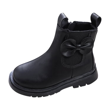 Girls Boots Stylish Leather Shoes Rain for Girls Short Non- Breathable Footwear Snow Girls Snowboard Shoes for Kids for Girls for All Girls Big Girls Kids Winter Neoprene Occasions Rain Big