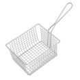 thumbnail image 1 of Deep Fryer Basket, Portable and Lightweight 304 Stainless Steel Frying Basket for Kitchen Use, 1 of 7