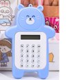 thumbnail image 5 of Cute Caculatators Caculatator Student Calculator Portable Calculator Mini Calculator Portable Calculator Cute Bear Style 8 Digit Calculator Mini Cartoon Calculator For Girl, 5 of 5