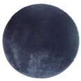 thumbnail image 1 of Xingzhi Soft Shaggy Area Round Rug Living Room Carpet Round Rug Living Bedroom Floor Mat Carpet black 0.8m 1Set, 1 of 3